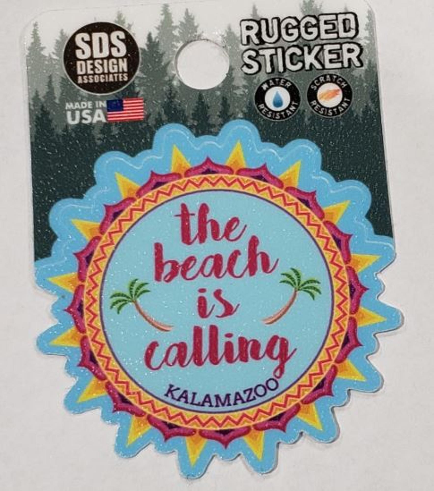 image of: Rugged Decal - The Beach Is Calling