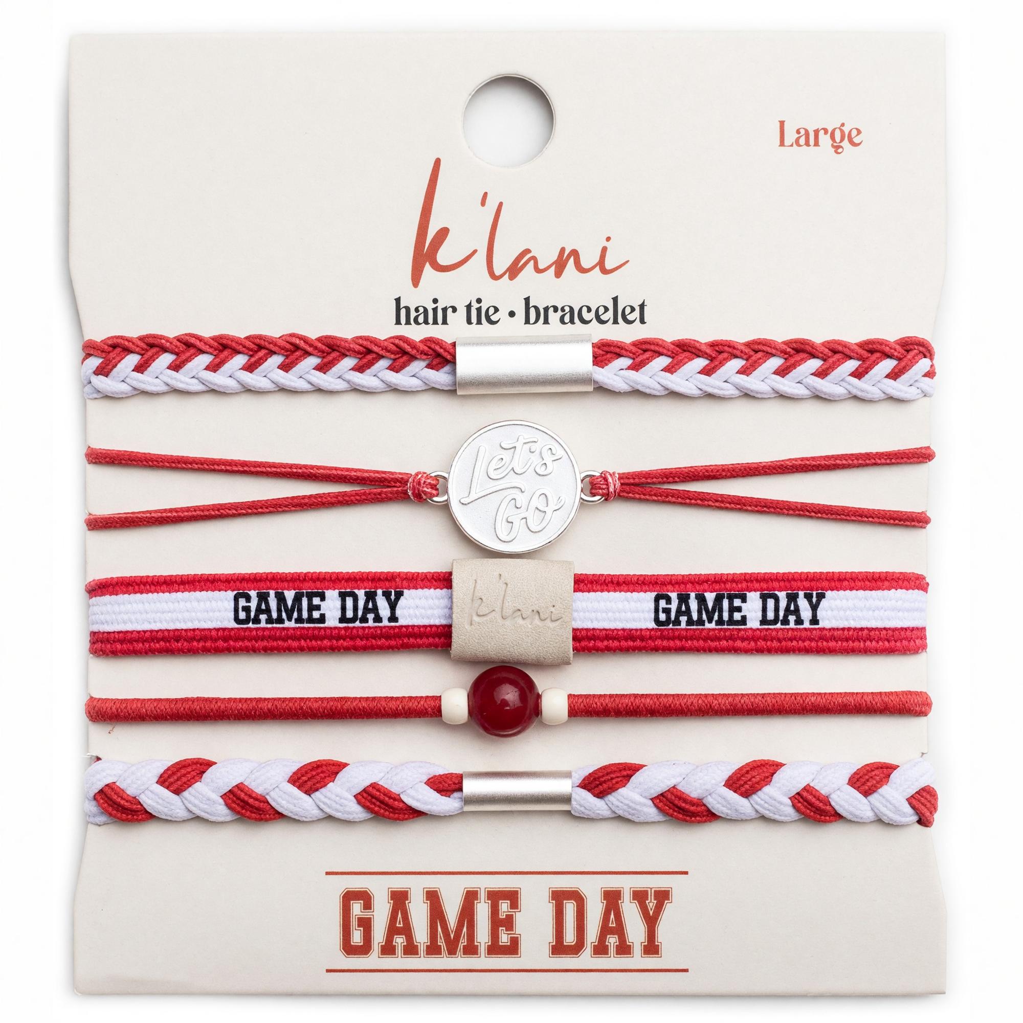 Product image 1 of 8 for K'lani Hair Tie & Bracelet SUU Game day