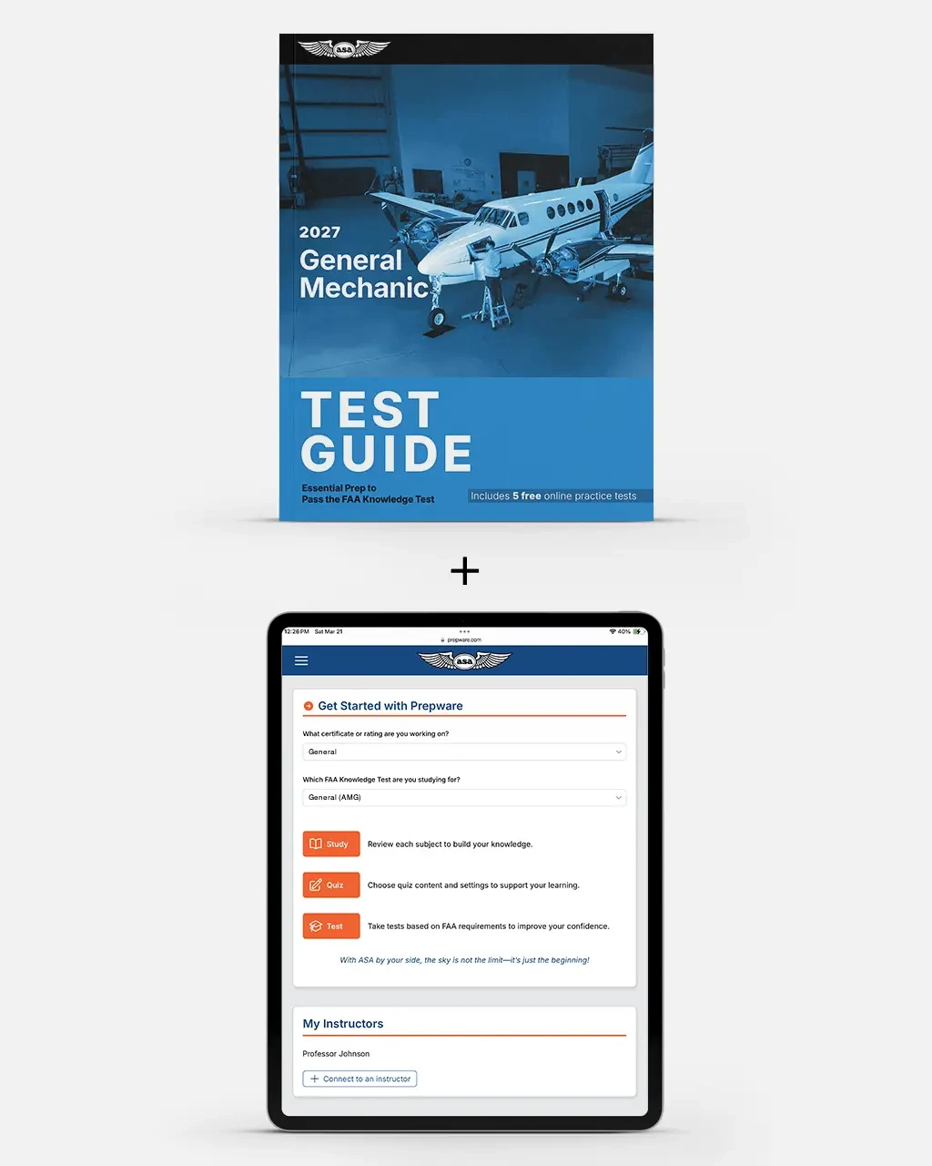 Cover image for 2027 GENERAL PREPWARE SOFTWARE + TEST GUIDE