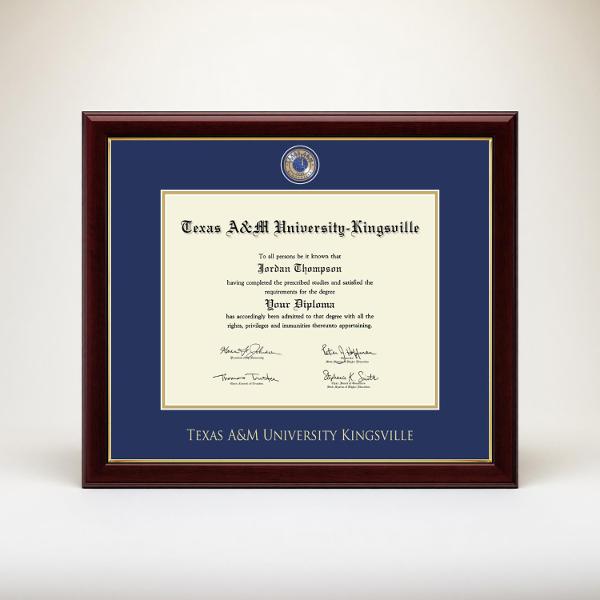 TAMUK Medallion 11x14 Diploma Frame; $279.99
