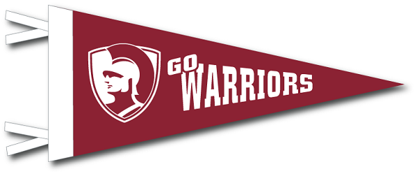 image of: Collegiate Pacific Go Warriors Pennant
