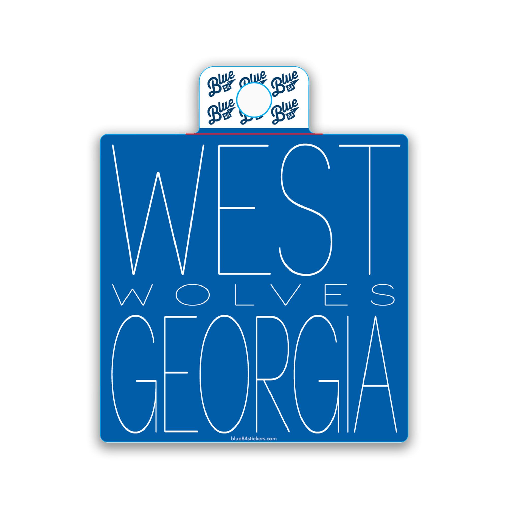Product image 1 of 1 for WEST GA SKINNY STICKER