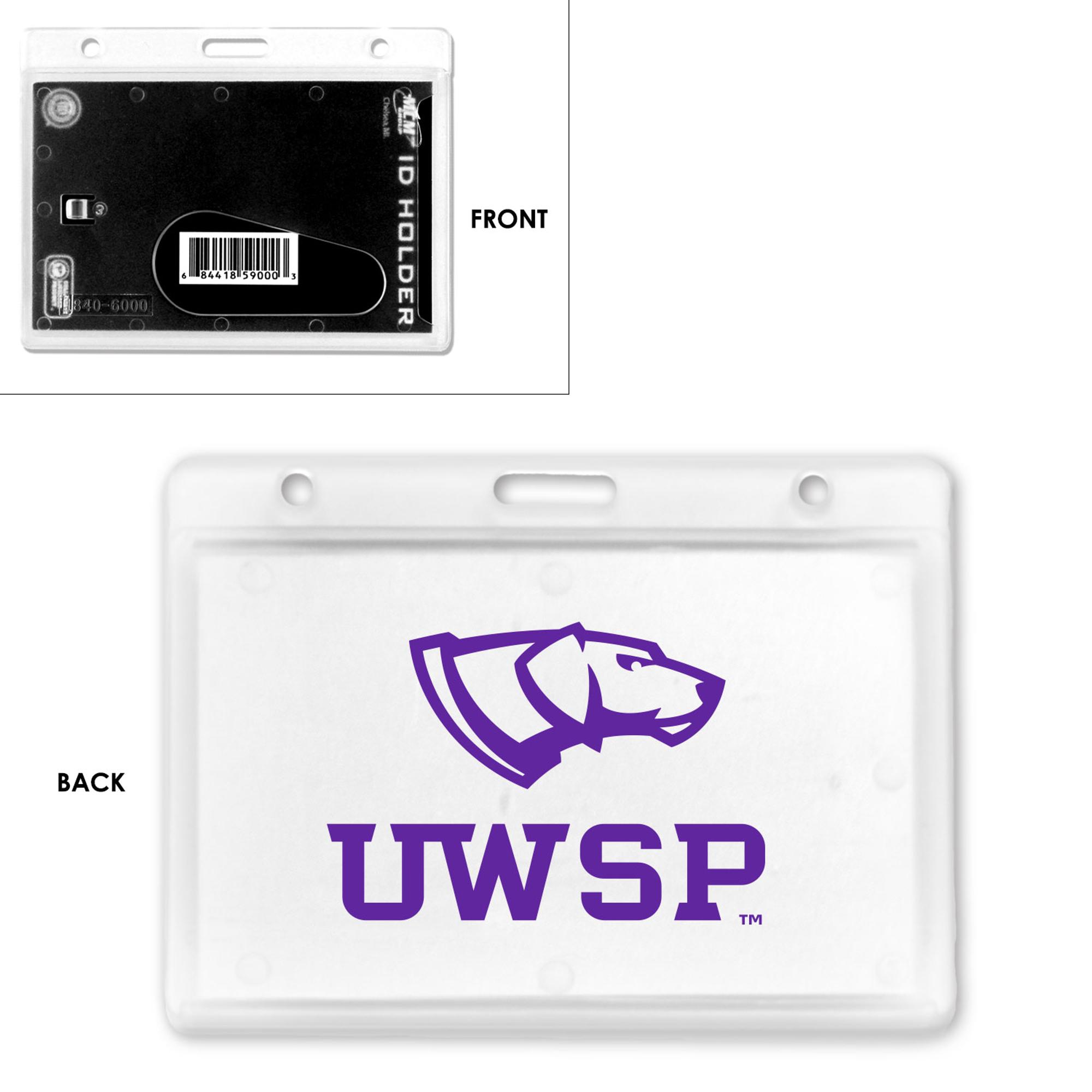 Product image 1 of 1 for UWSP ID Holder, Clear