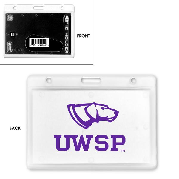 UWSP ID Holder, Clear; $11.98