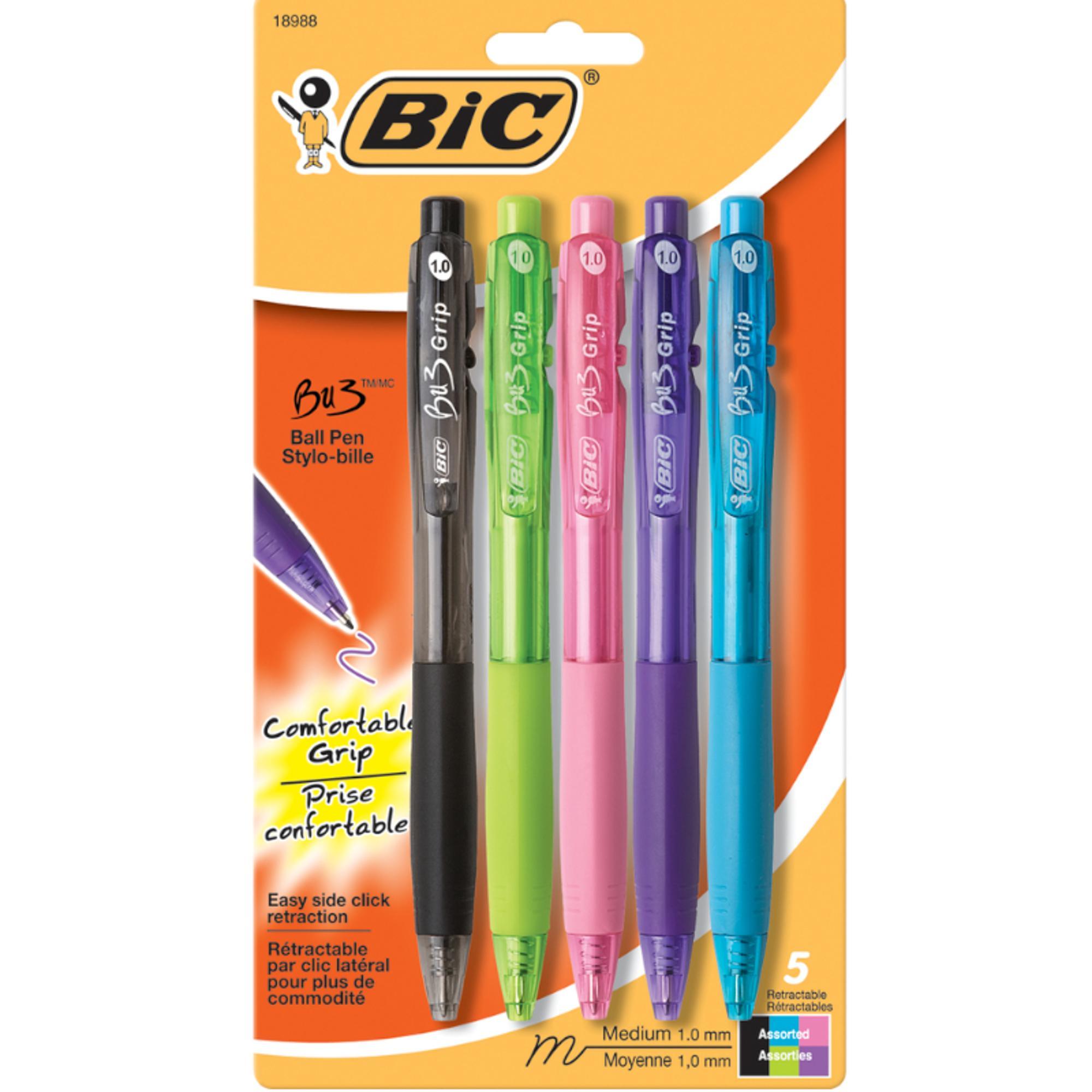 image of: PEN BU3 GRIP 5 COLORS