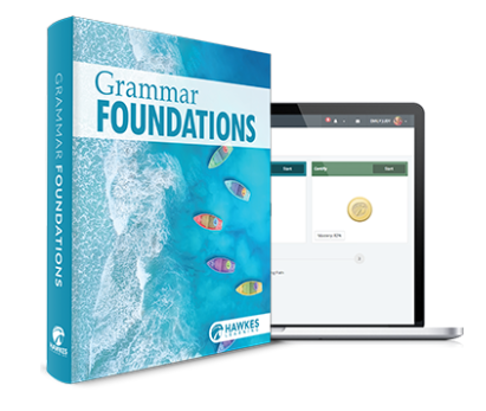 Cover image for Grammar Foundations Textbook and Software Bundle with eBook