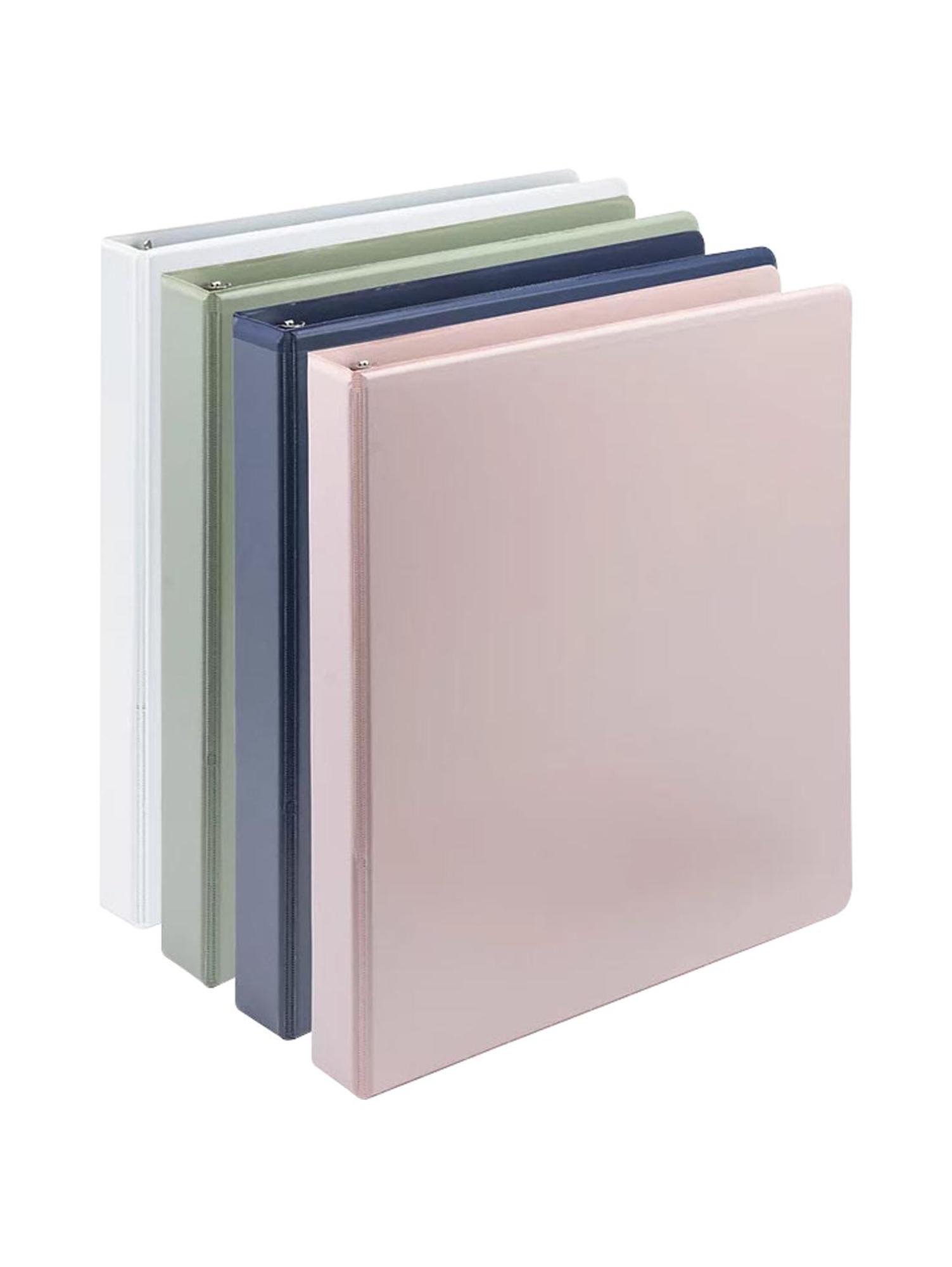 Product image 1 of 1 for Samsill Plant Based Durable Round-Ring 1in Binder, Assorted Pastel Colors
