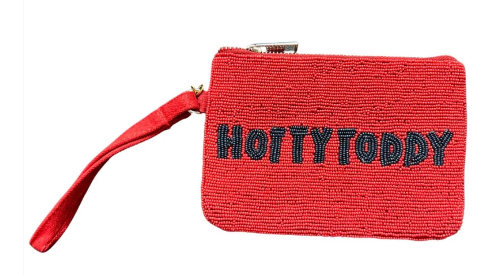 image of: Hotty Toddy Beaded Accessory Case Red