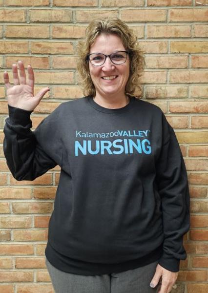 NURSING CREWNECK SWEATSHIRT; $24.95