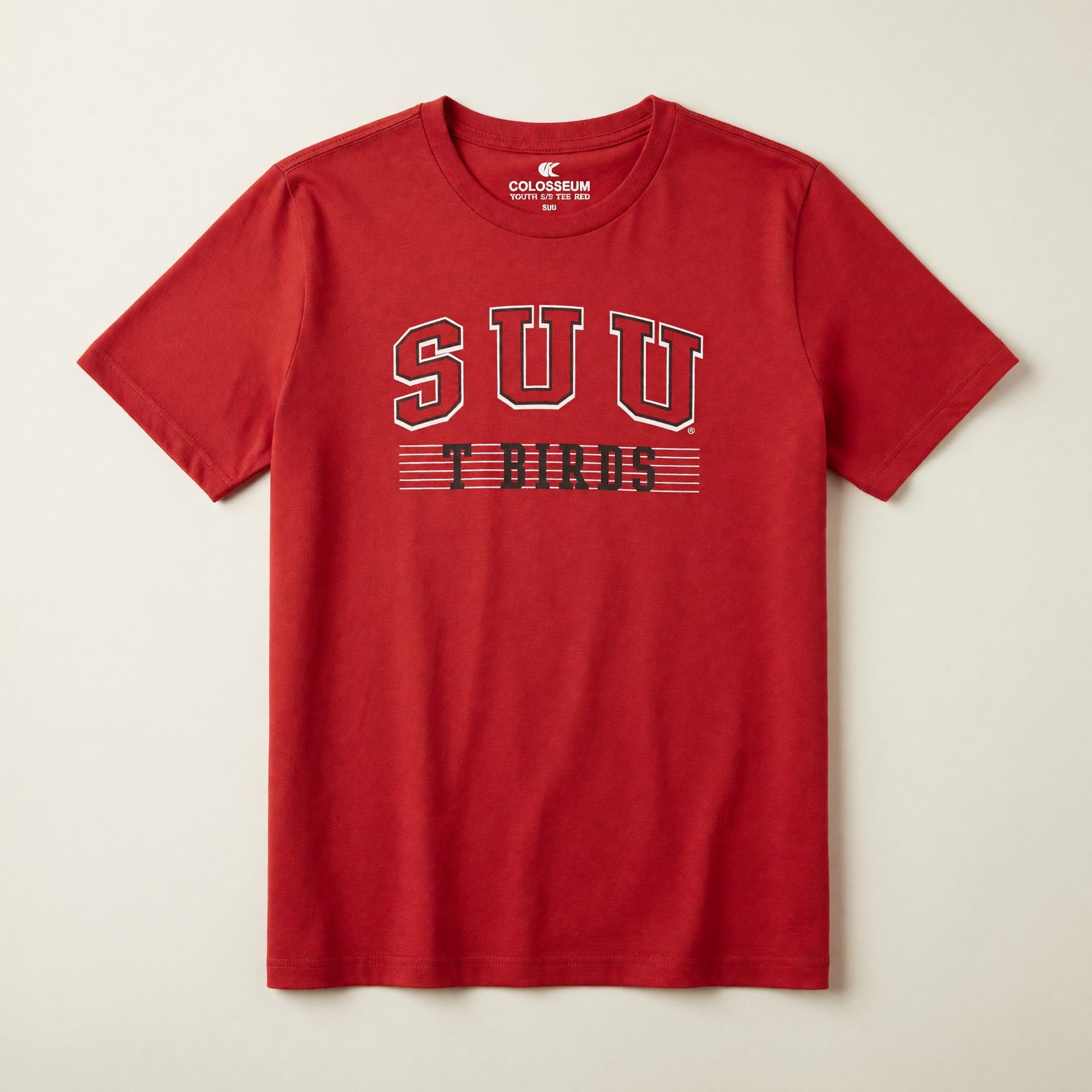 Product image 1 of 2 for COLOSSEUM YOUTH S/S TEE RED SUU