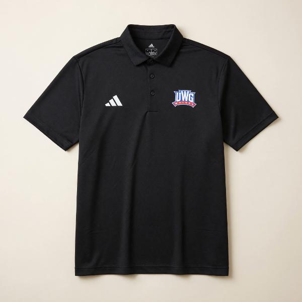 ADIDAS GOLF THREE STRIPE POLO; $84.99