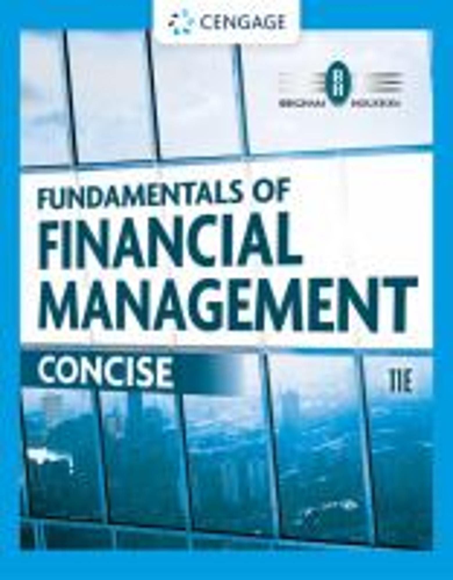 Cover image for FUNDAMENTALS OF FINANCIAL MANAGEMENT, CONCISE 11e - EBOOK