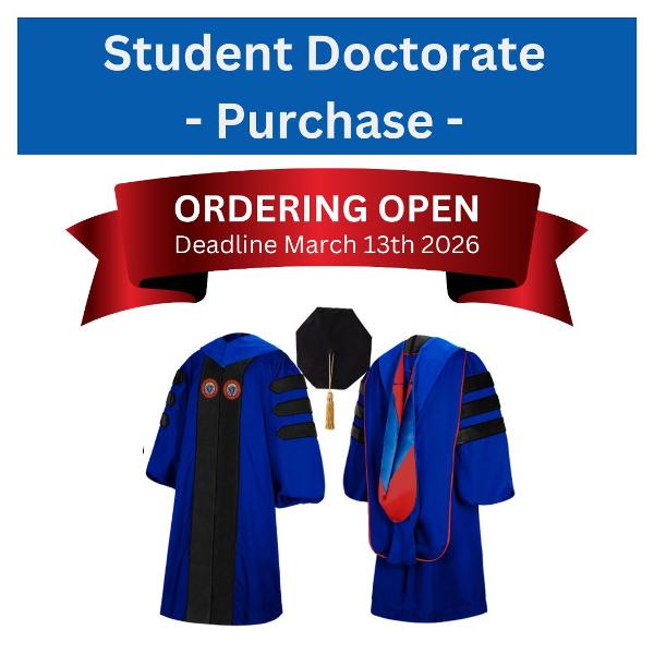 Student Doctorate - PURCHASE; $784.99