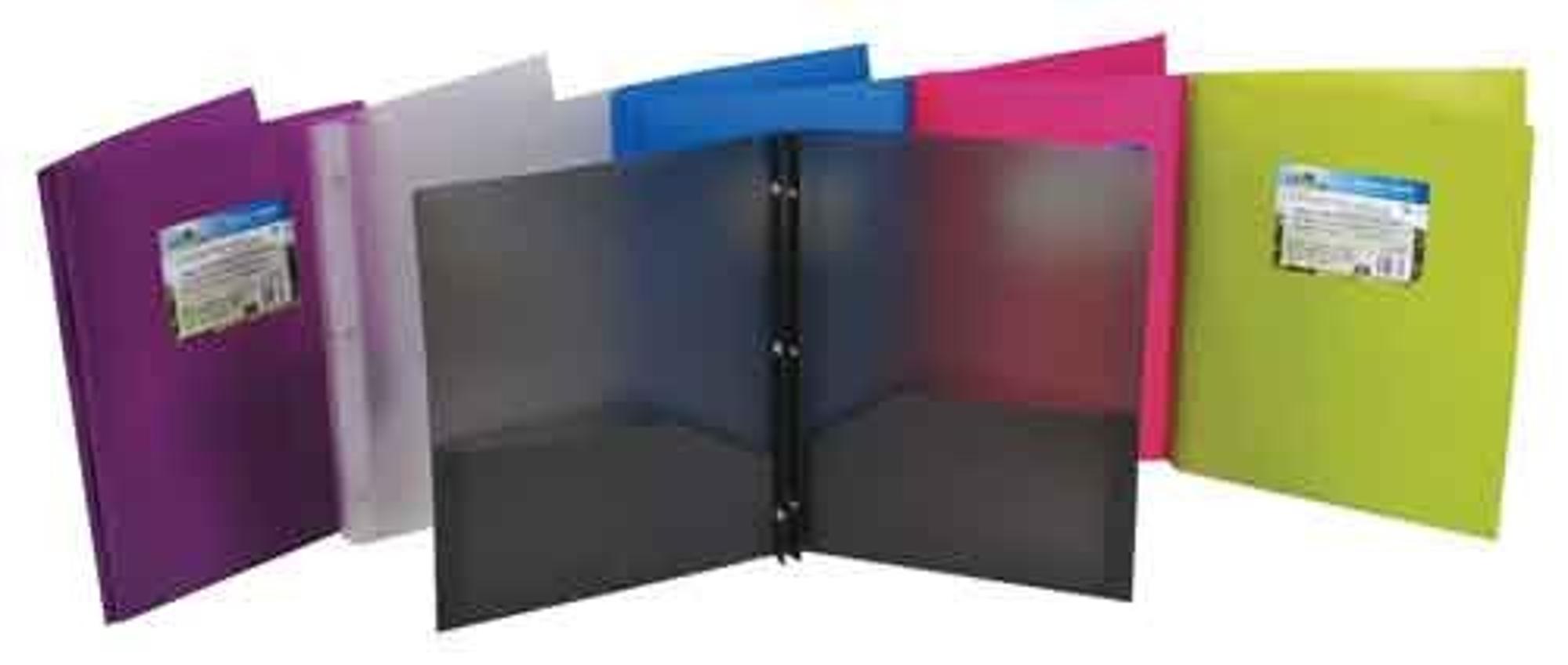 Product image 1 of 1 for PORTFOLIO 2 POCKET W/TANGS