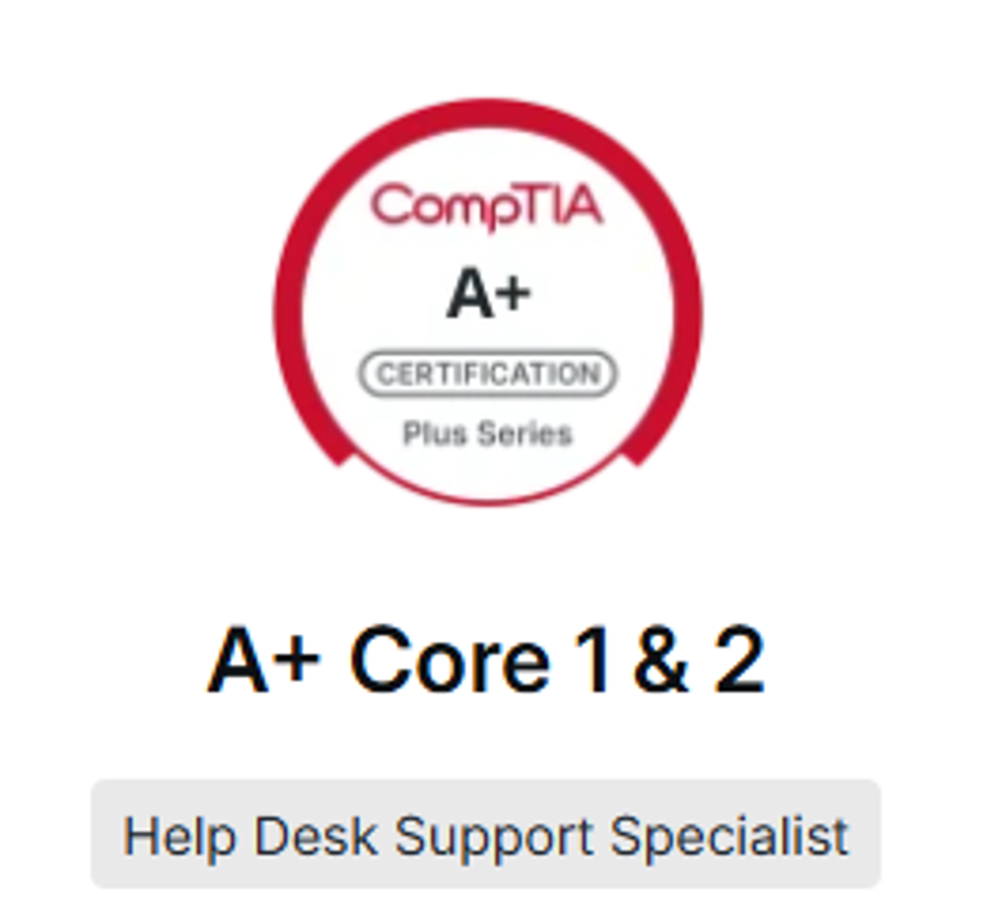 Cover image for CompTIA A+ 1&2 Core CertMaster Learn Access Code