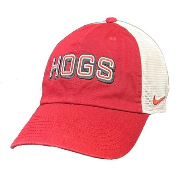 Arkansas Razorbacks Nike Club Cap Unstructured Adjustable Meshback; $28.00