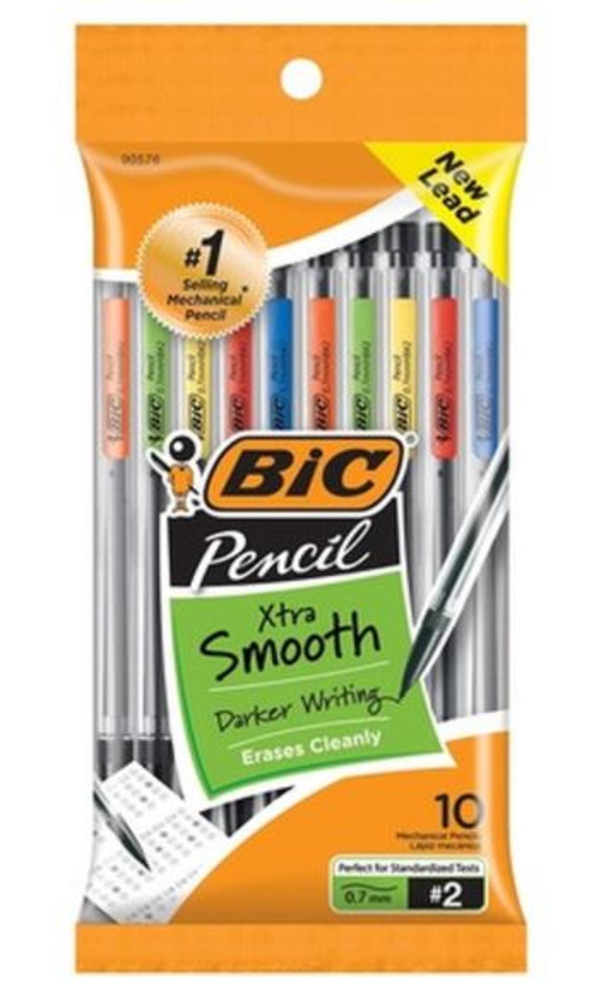 image of: Xtra Smooth Bright Edition .7mm Mechanical Pencils 10pk