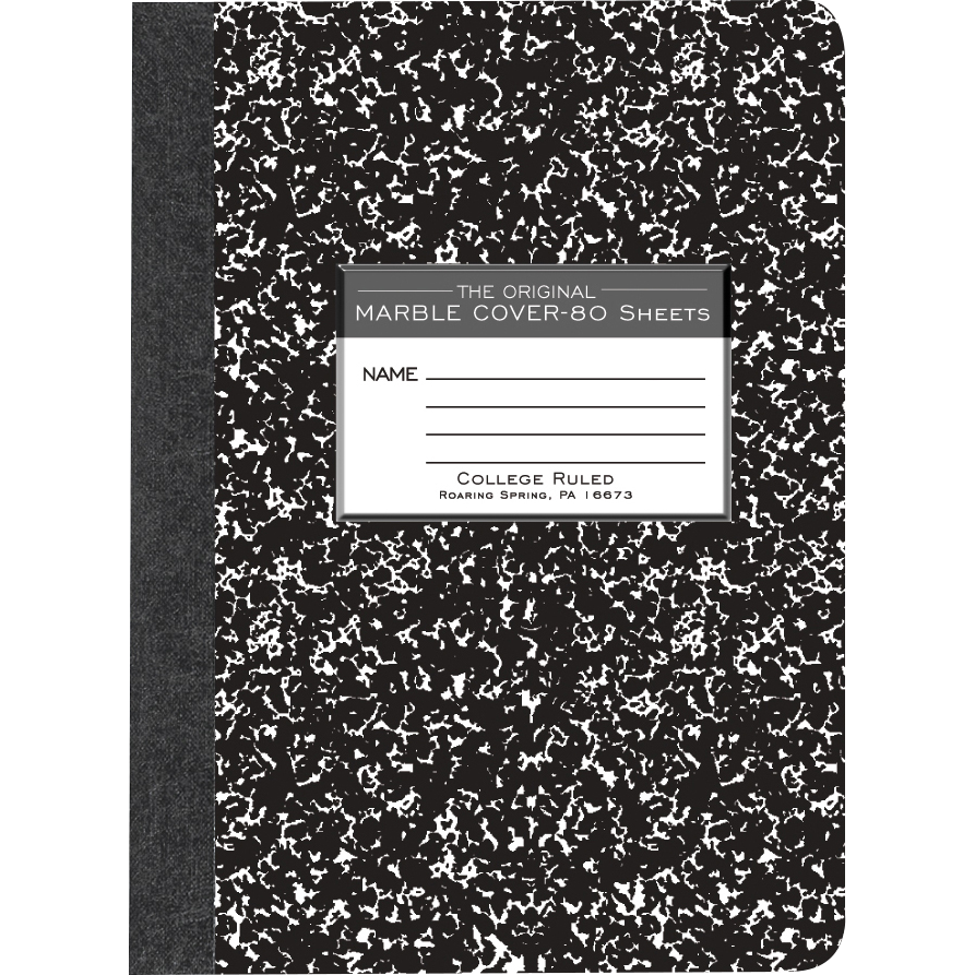 Product image 1 of 1 for Roaring Spring Marble Composition Book