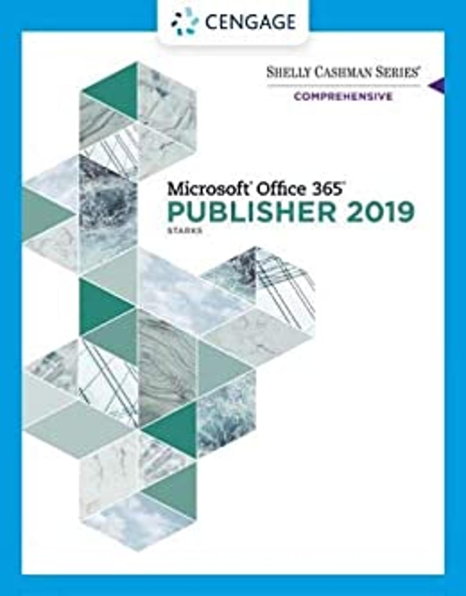 Cover image for Microsoft Office 365 Publisher 2019 w/ MindTap Access Card