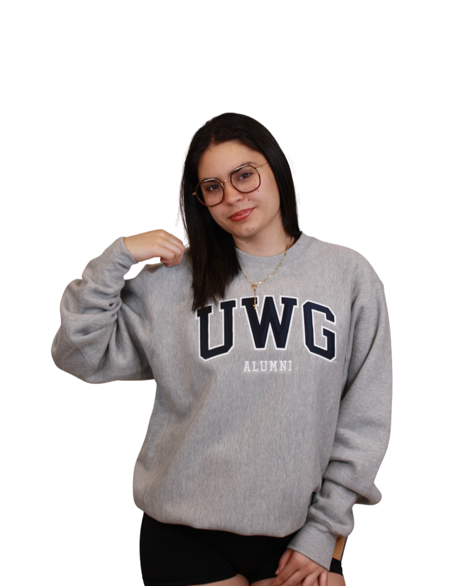 Product image 5 of 10 for UWG ALUMNI APPLIQUE CREW
