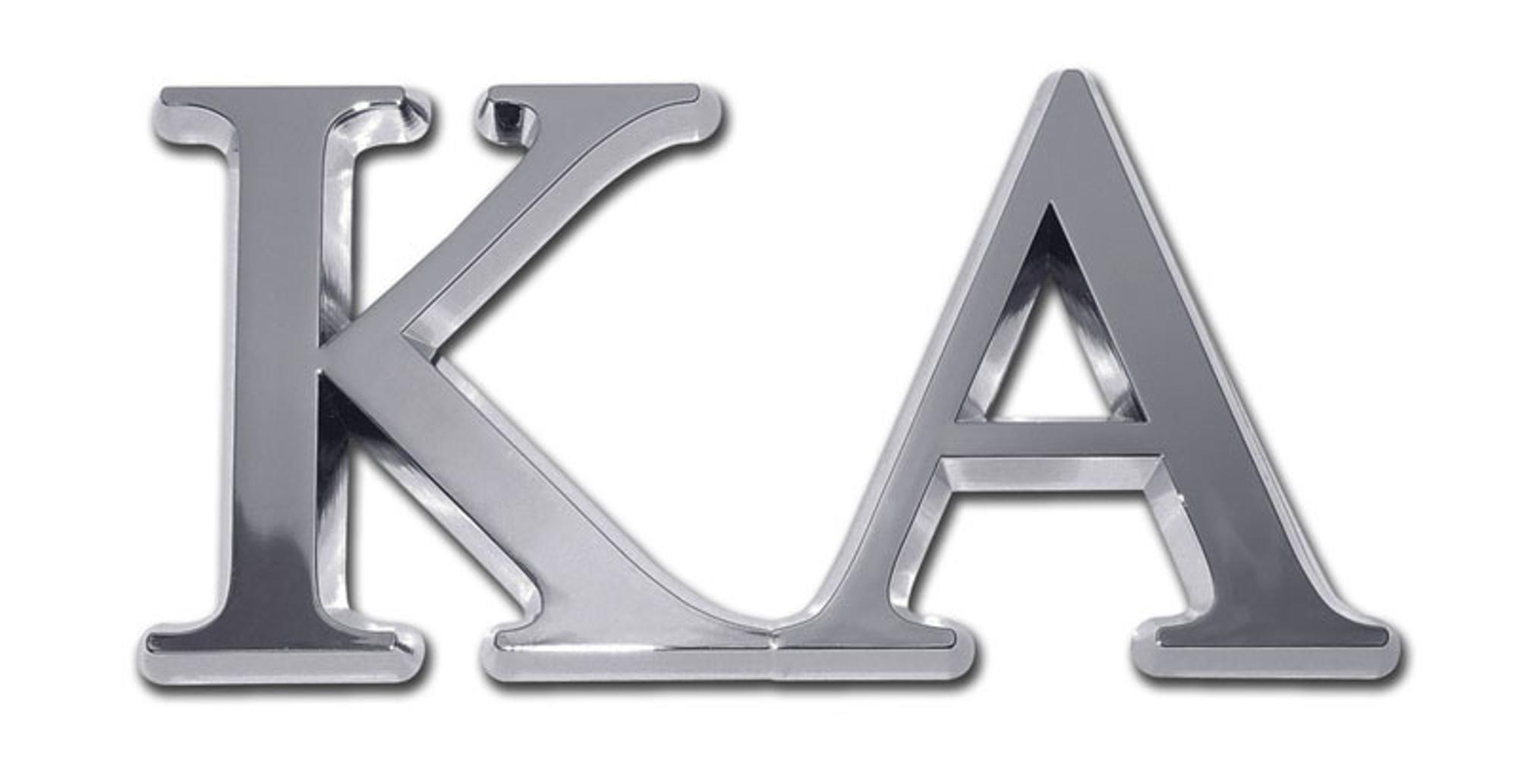 image of: Greek Chrome Auto Emblem