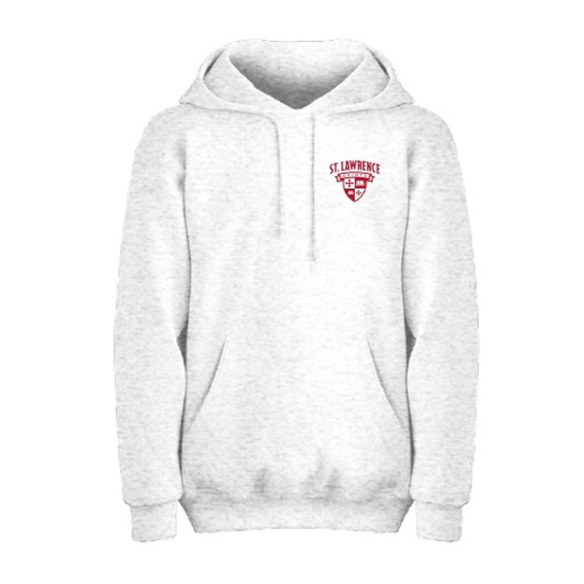 Product image 1 of 1 for Ash Gray Hood Sweatshirt With Left Chest Shield