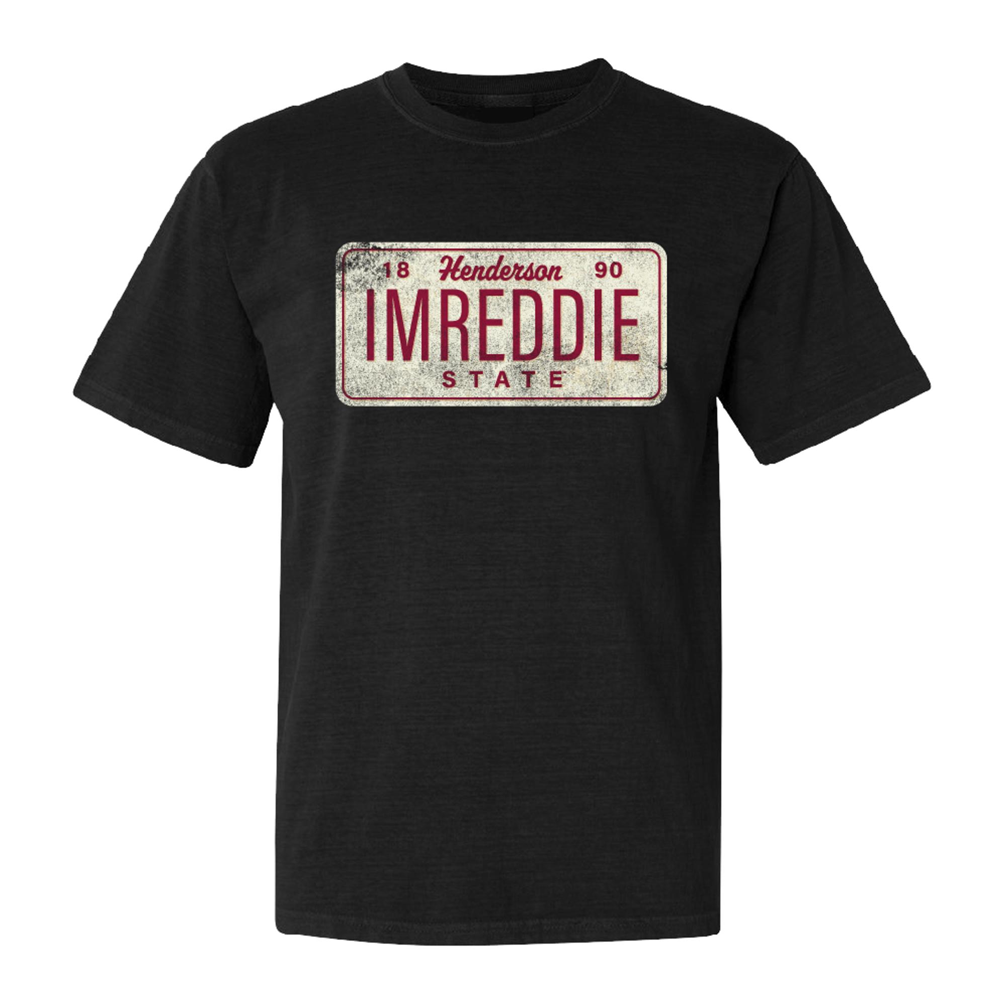 Product image 1 of 1 for IMREDDIE License Plate Comfort Colors Short Sleeve Tee