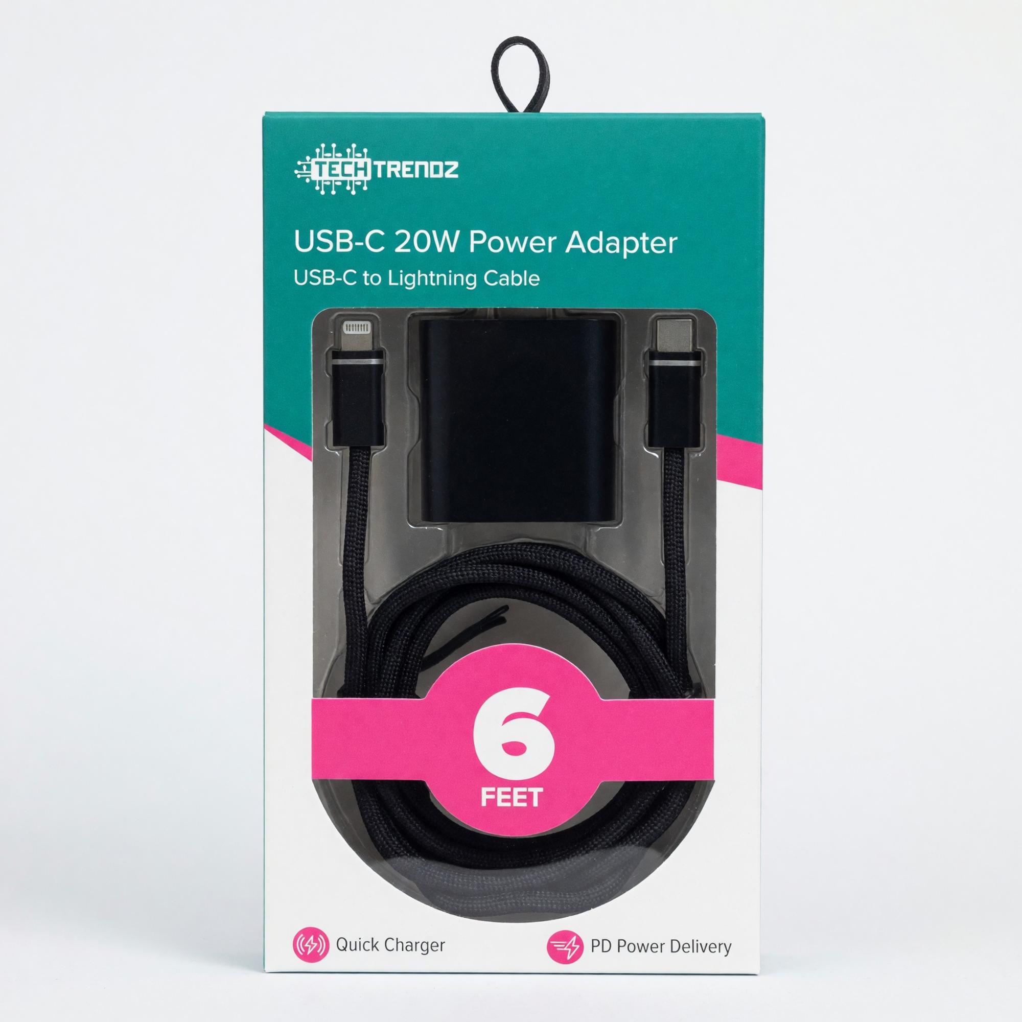 Product image 1 of 2 for 6ft. USBC to Lightning Fast Charging Set