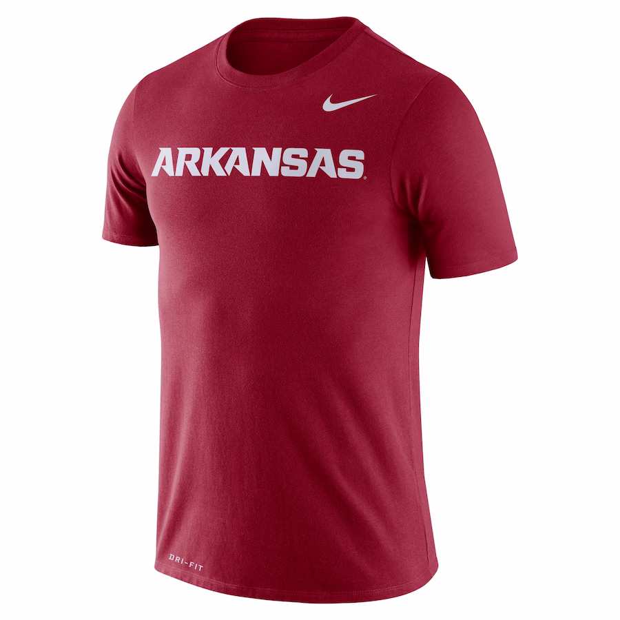 image of: MD25-Arkansas Razorbacks Nike AR Word Short Sleeve Tee