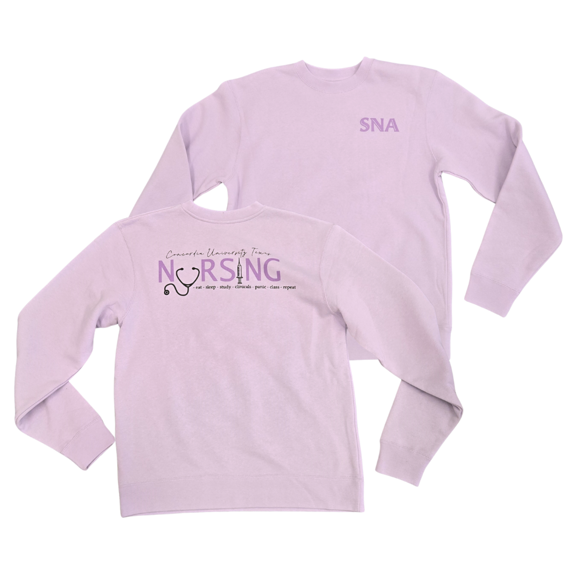 image of: CTX x SNA Eat Sleep Repeat Lavender