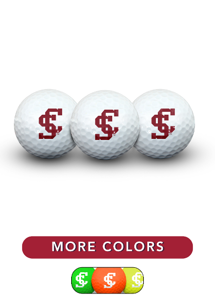 Santa Clara Broncos Golf Balls, 3 Pack; $19.98
