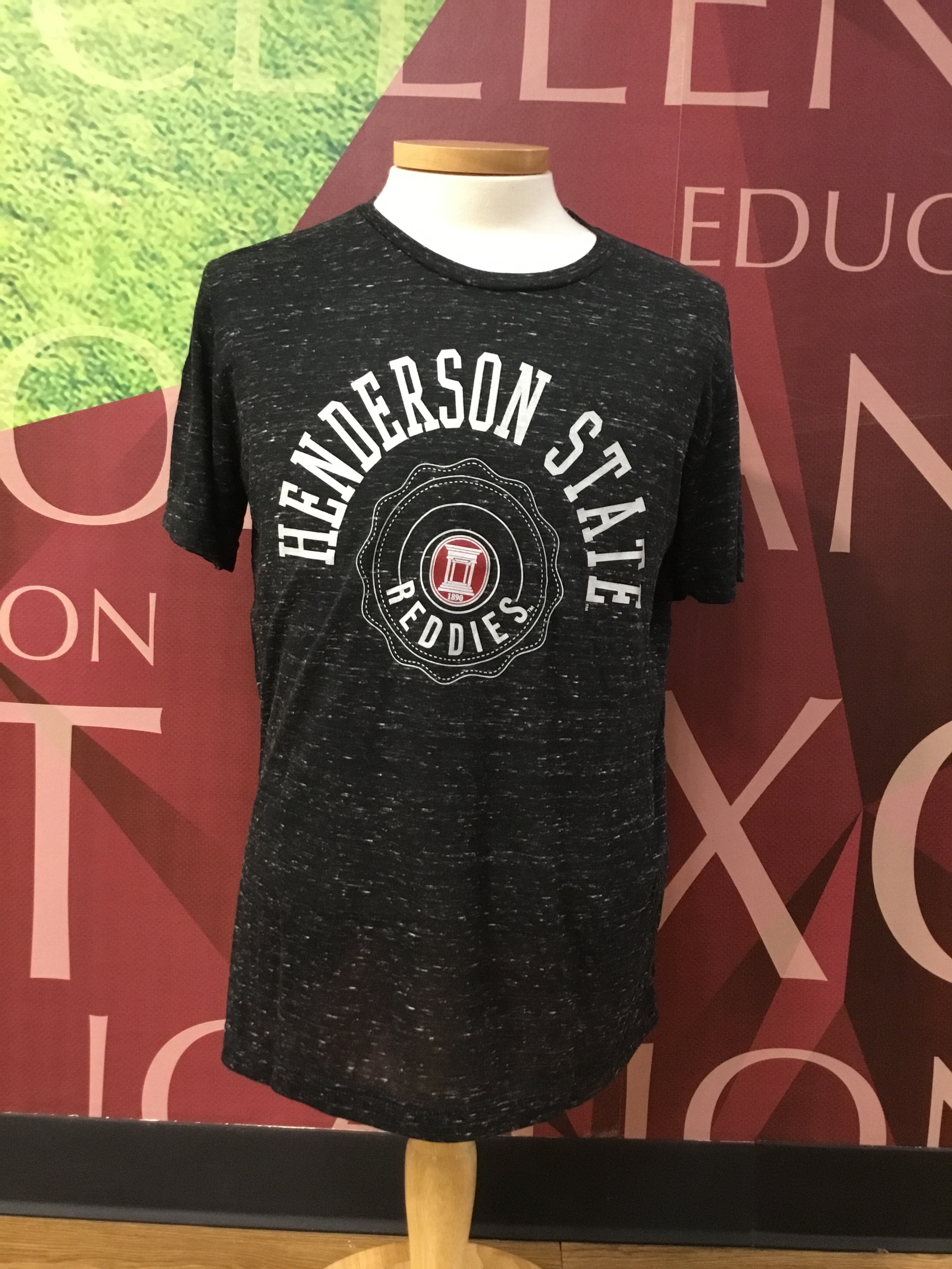 image of: Henderson State Reddies Marbled Short Sleeve T-Shirt