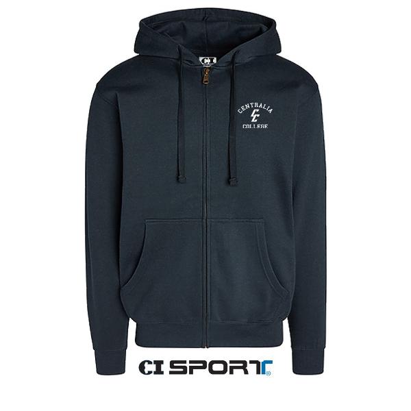 CI Sport Centralia CC College Zip-Up; $49.99