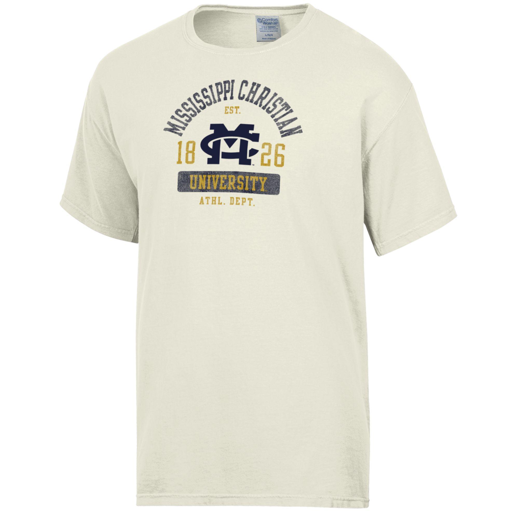 Product image 3 of 3 for MC SS TEE CW ARCH OVER LOGO PARCHMENT