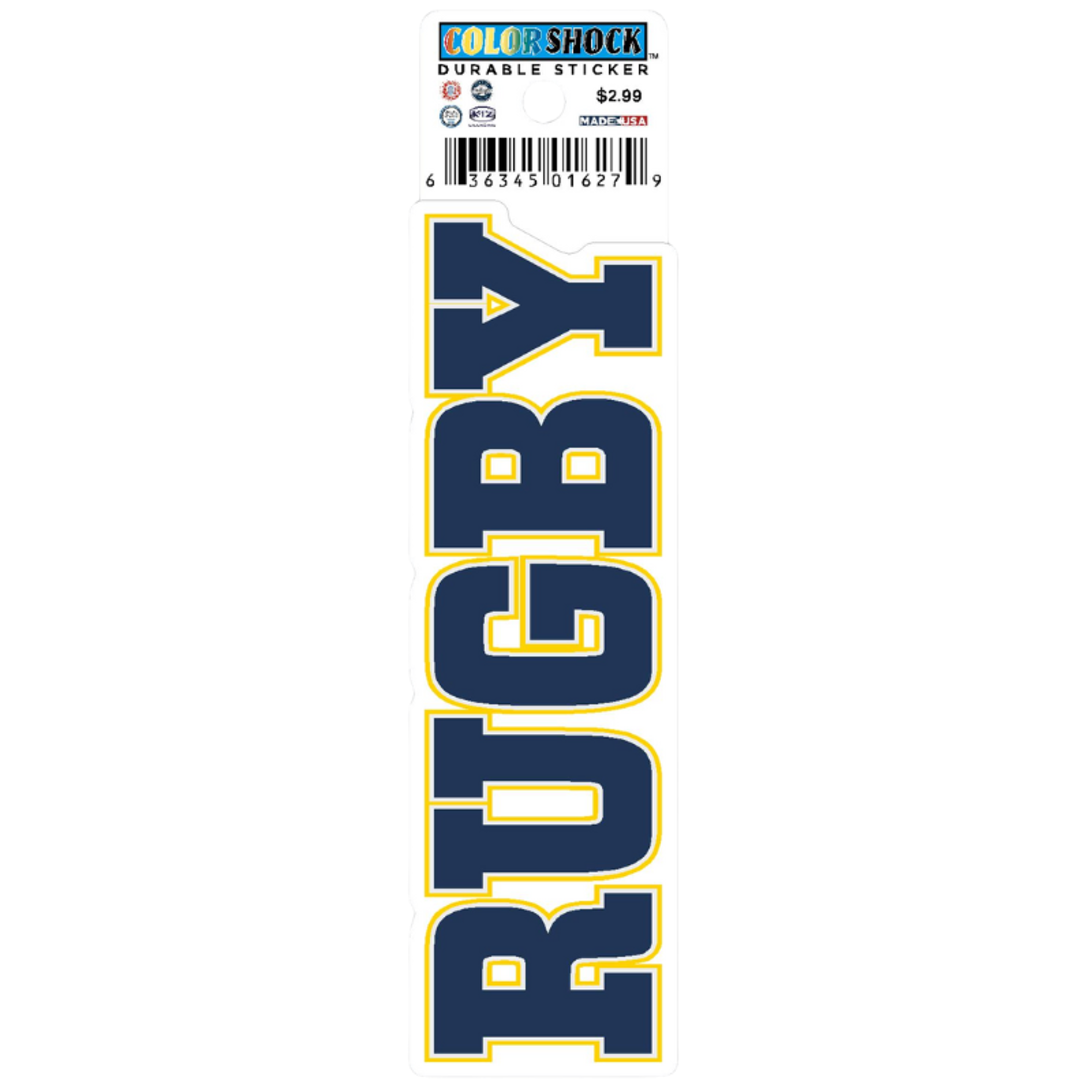 image of: Rugby Textured Sticker