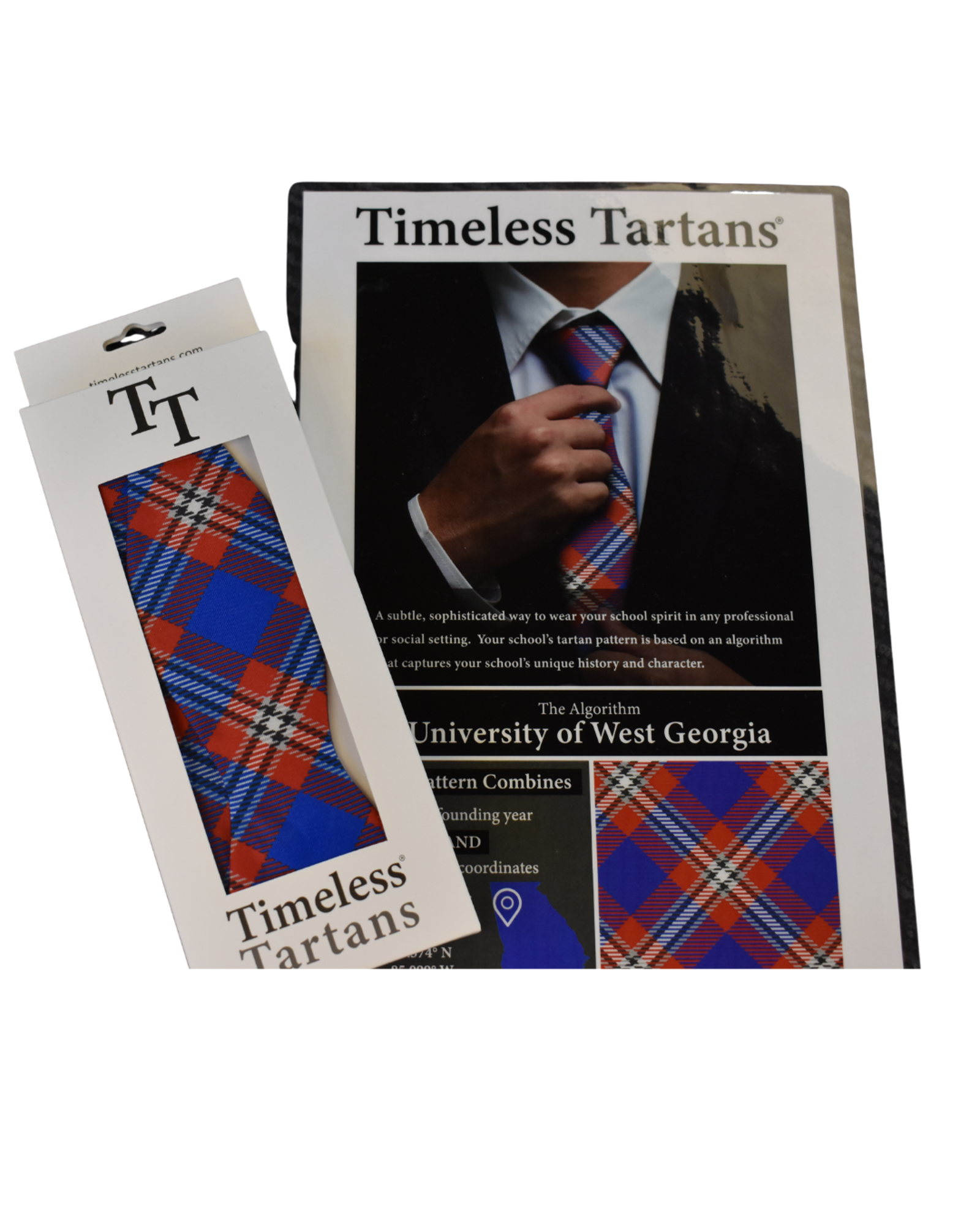 image of: UWG TARTAN BOWTIE