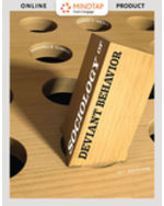 Cover image for SOCIOLOGY OF DEVIANT BEHAVIOR-MINDTAP