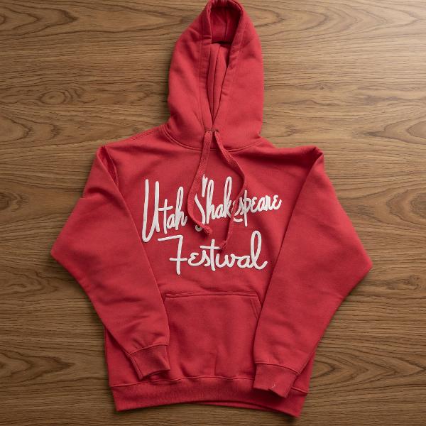 UTAH SHAKESPEARE FESTIVAL WATERMELON HOODIE; $34.99