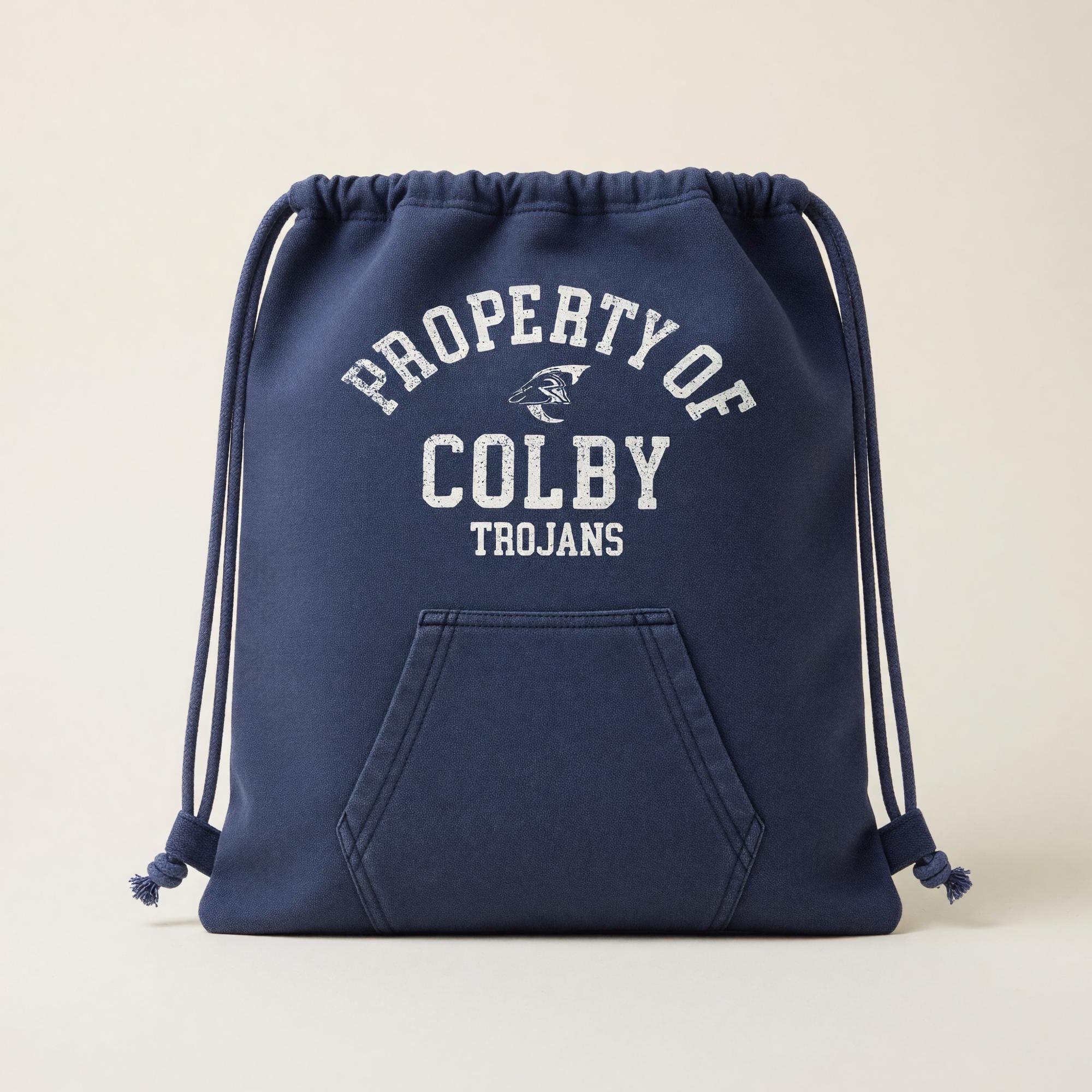 Product image 1 of 3 for Property of Colby Trojans Drawstring Bag