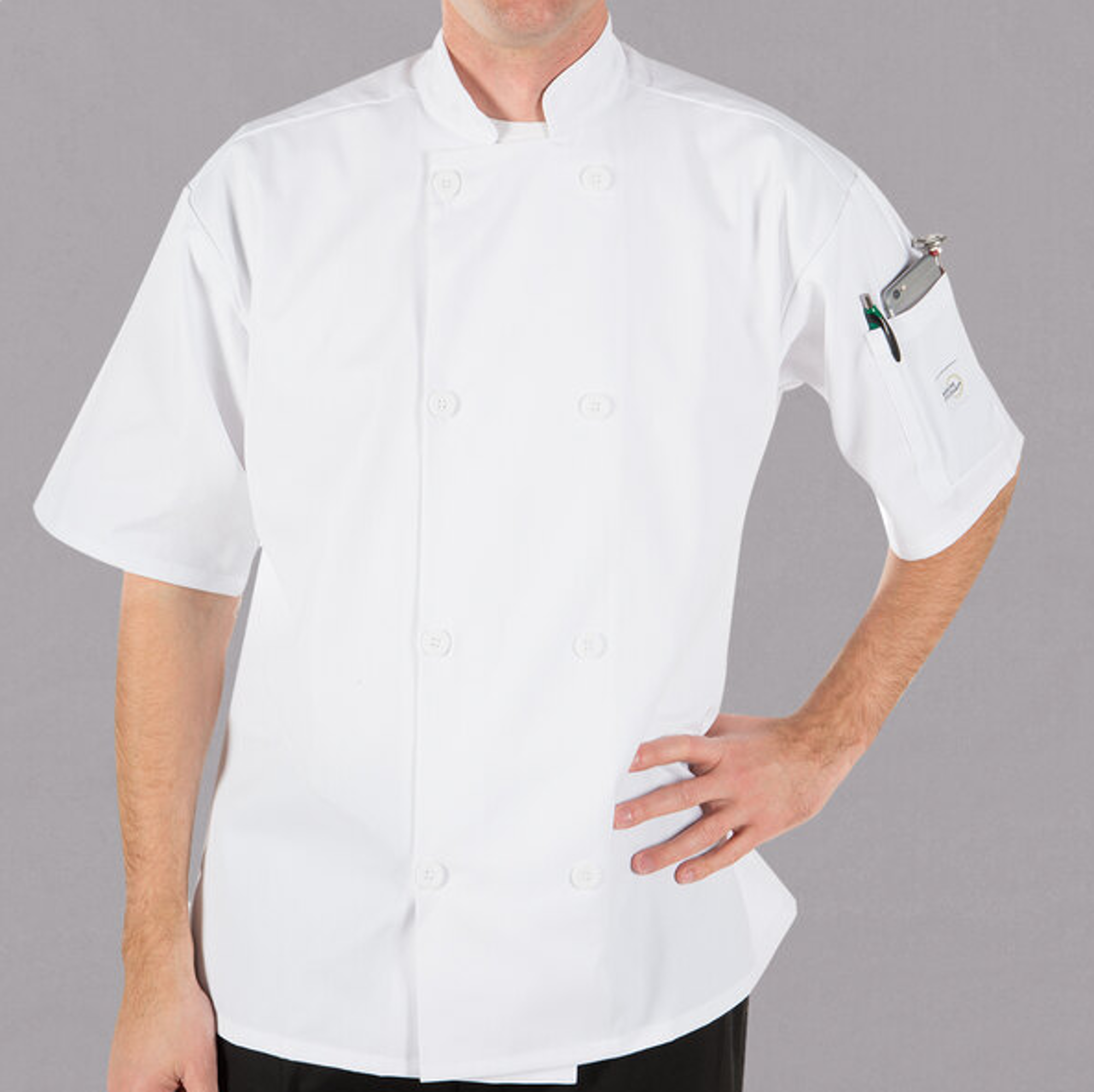 Product image 1 of 1 for CUL100-Unisex Chef Jacket S/S