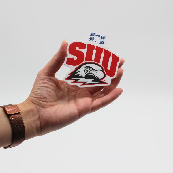 BLUE DECAL SOU 3CP SUU LOGO; $4.99