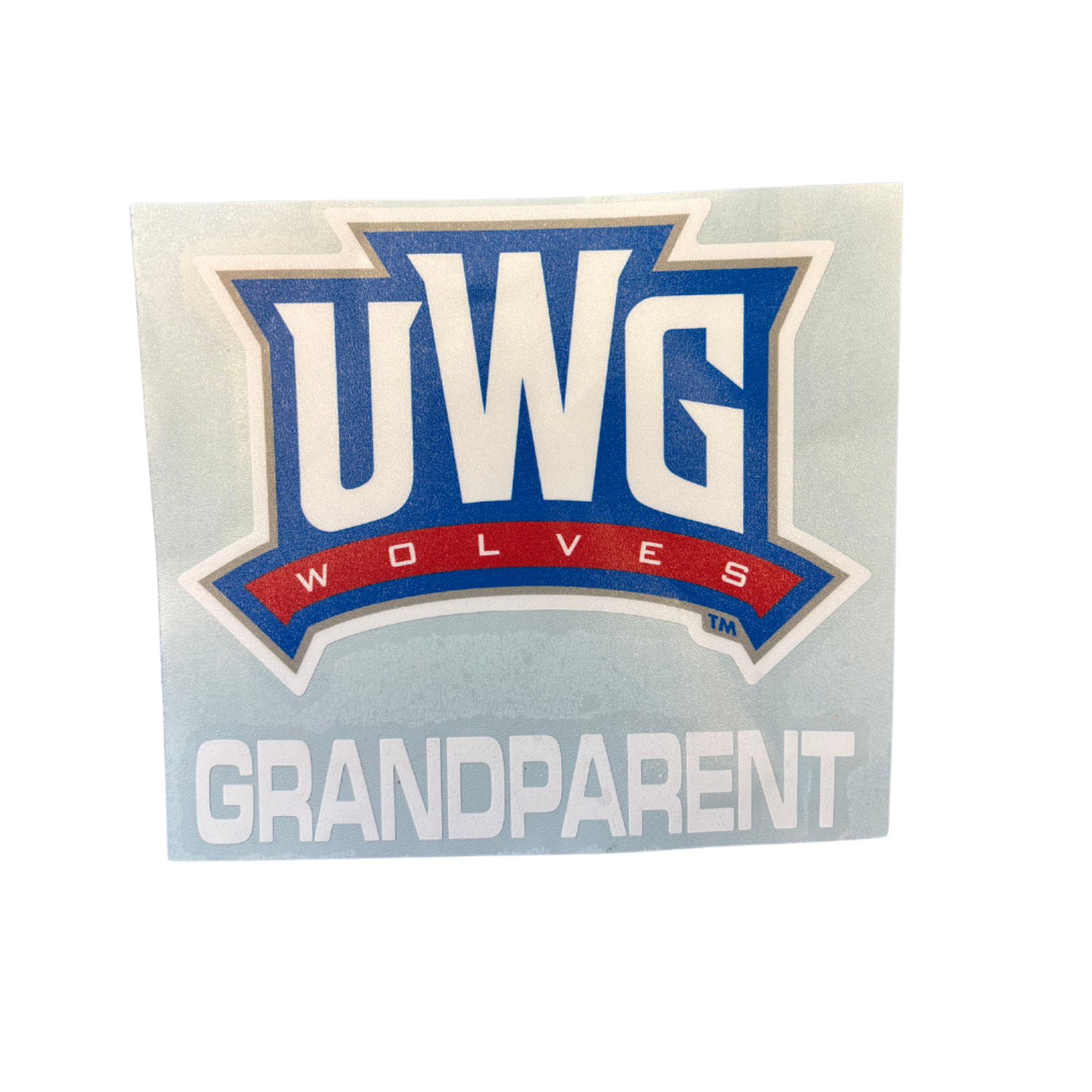 image of: ATHLETICS LOGO GRANDPARENT DECAL