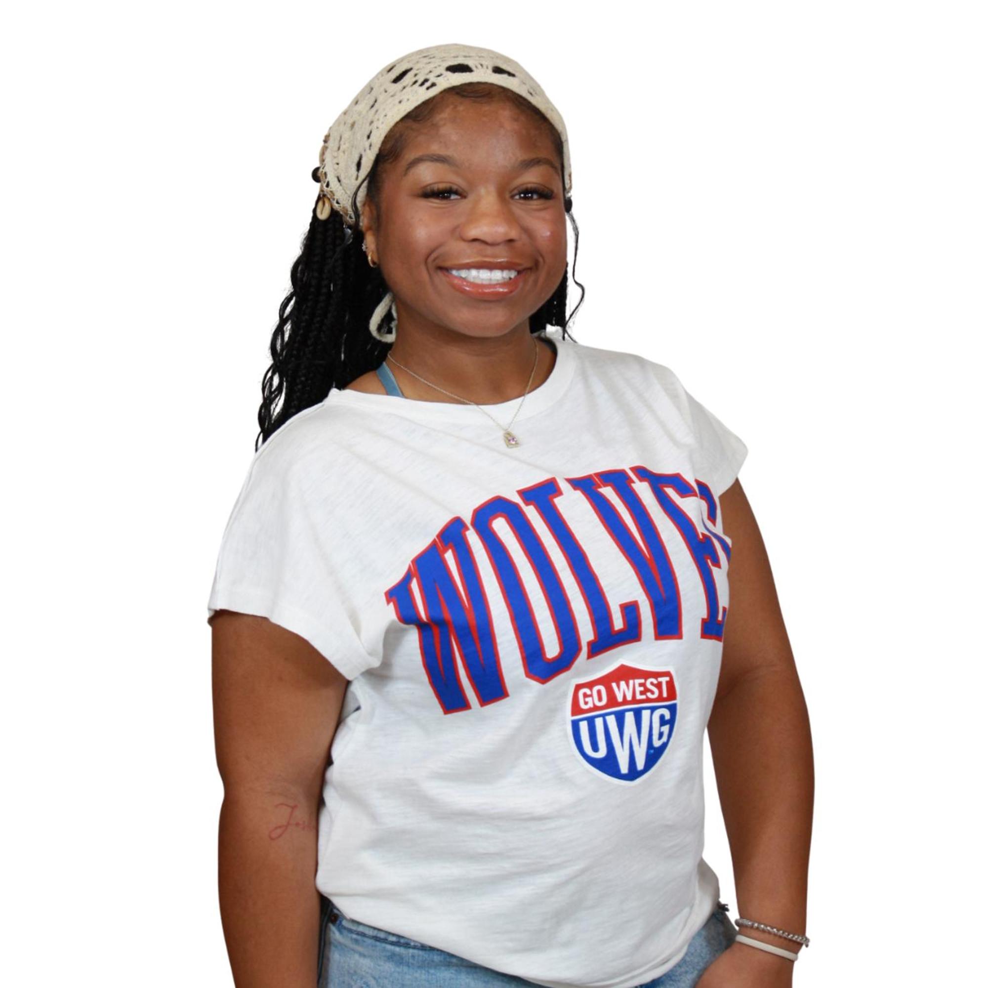 Product image 2 of 3 for WOLVES "OPEN BACK" SS TOP