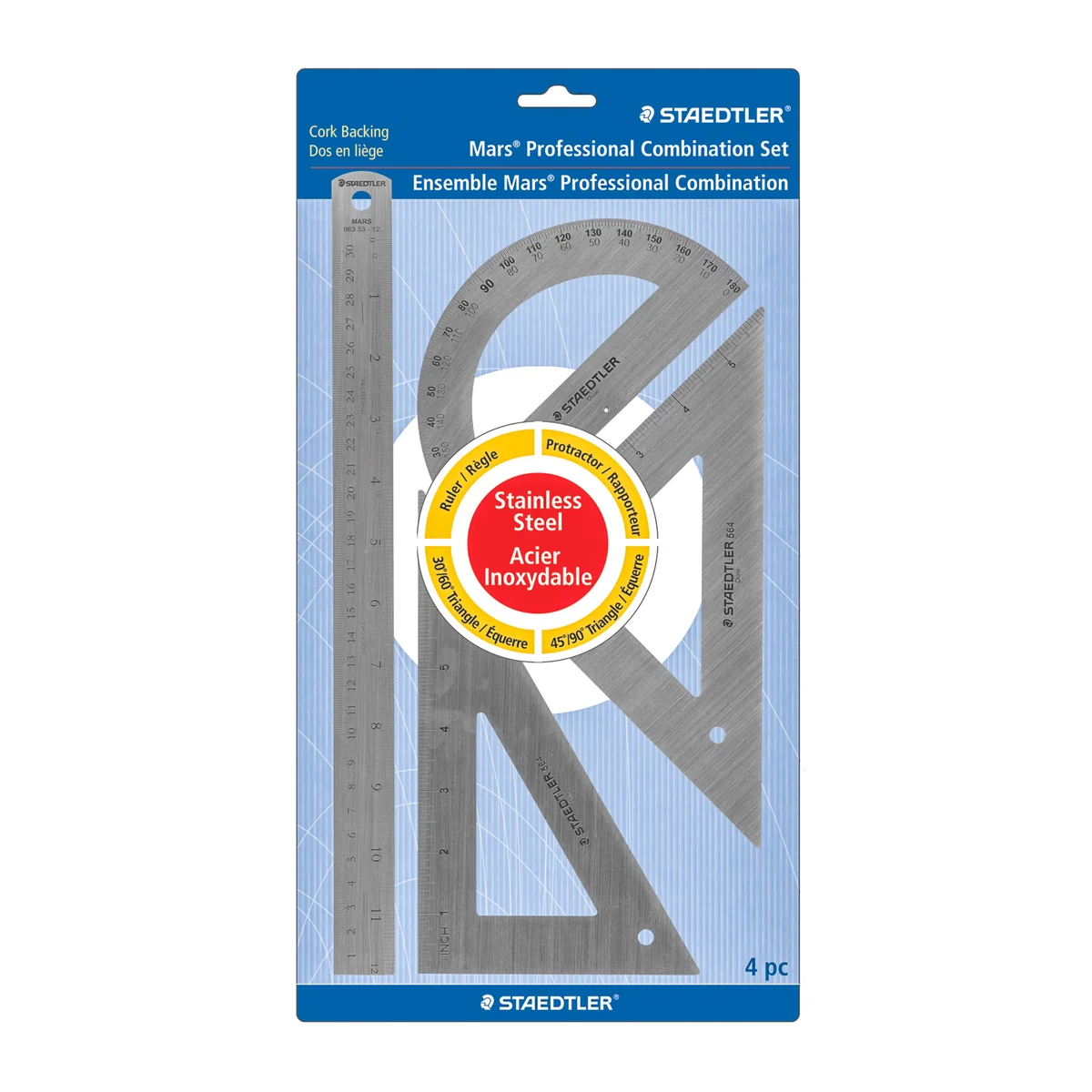 Product image 1 of 2 for Staedtler Mars Professional Measuring Set