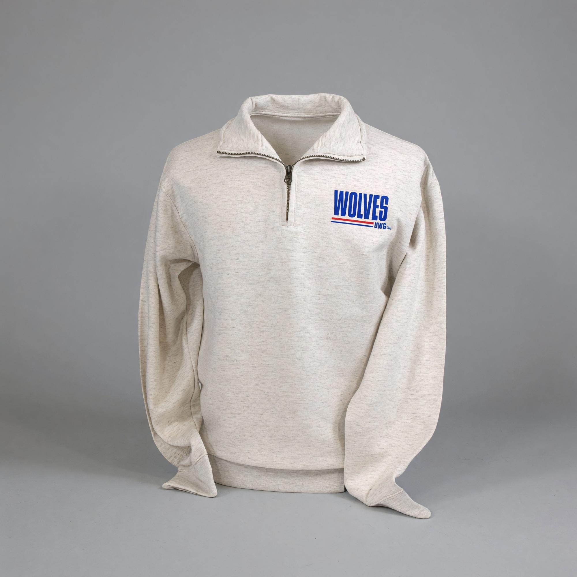 Variant 2 of 6 for BOLD WOLVES DAZZEL QUARTER ZIP SWEATSHIRT