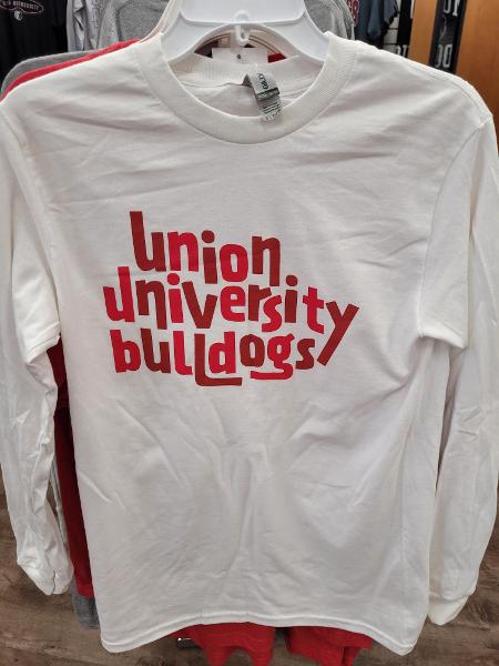 Union University Bulldog Long Sleeve Tee; $24.99