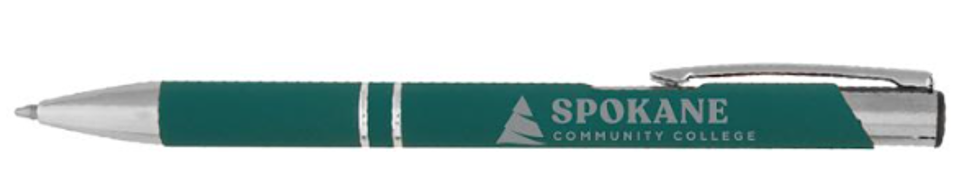 image of: SCC CHIC SOFT GRIP PEN DK GREEN
