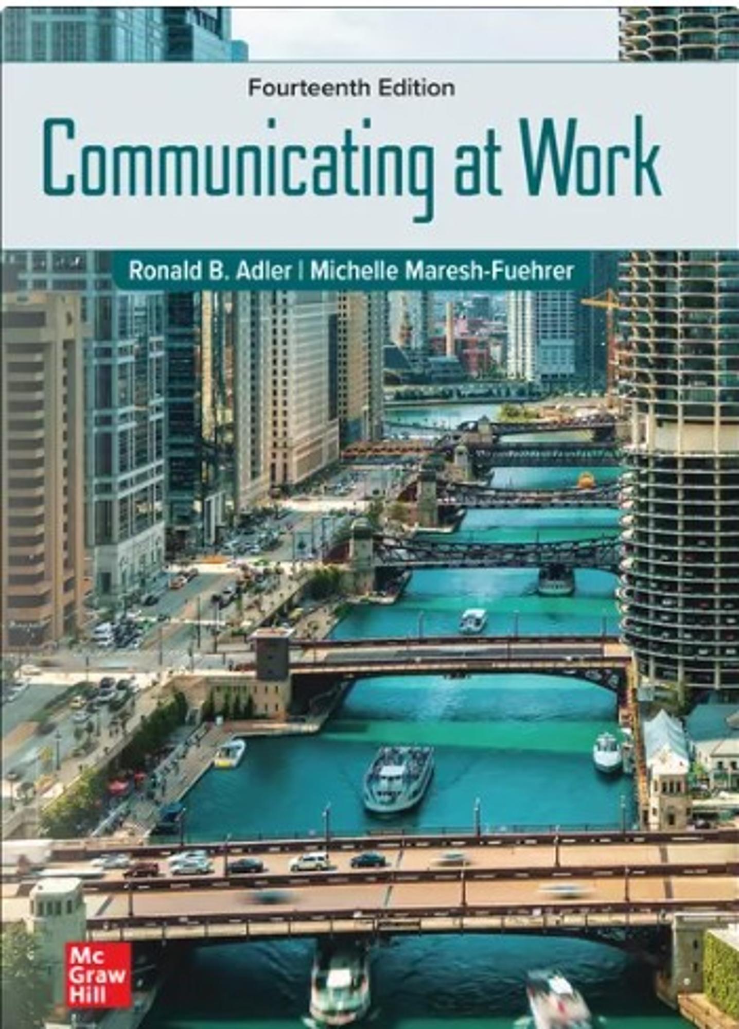 Cover image for COMMUNICATING AT WORK 14th ED - IA SPECIAL EDITION