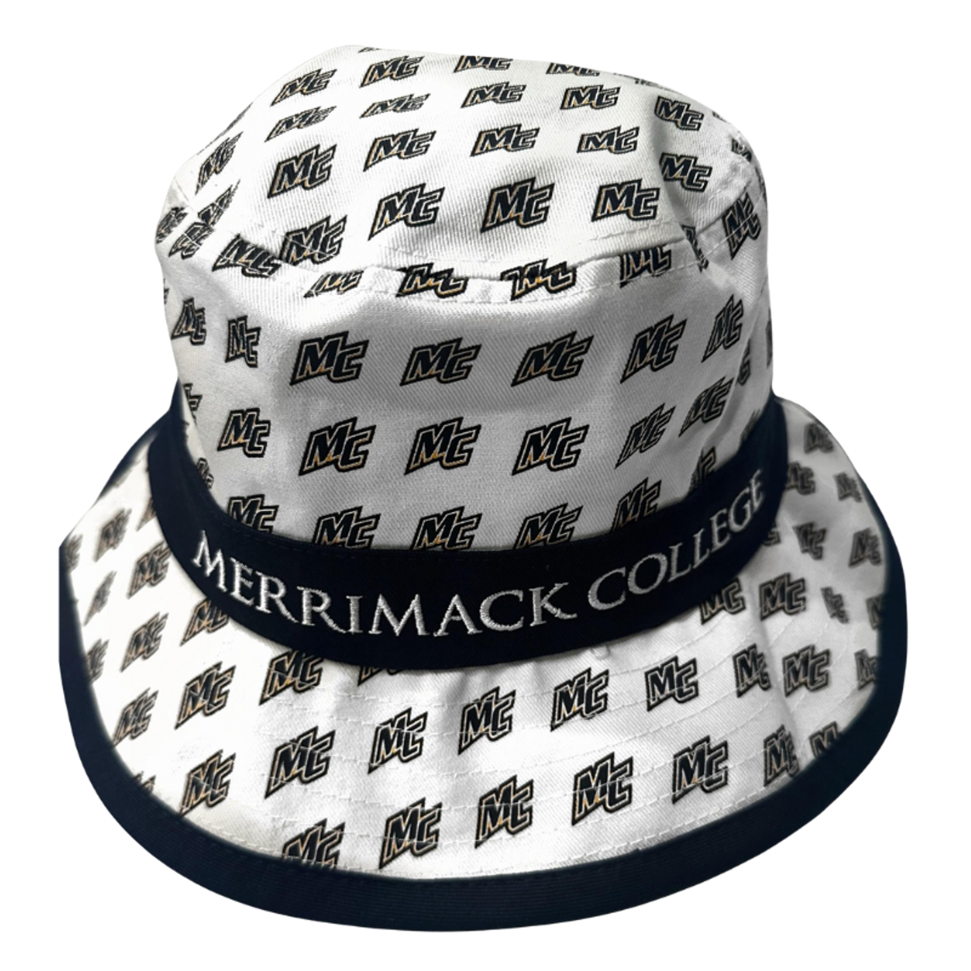image of: Merrimack College Cotton Short-Brim Bucket Hat