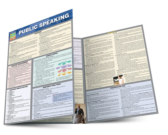 Cover image for PUBLIC SPEAKING LAMINATED STUDY GUIDE
